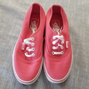 Coral color Van's